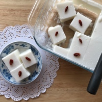 Coconut Milk Pudding Dim Sum (椰汁糕)